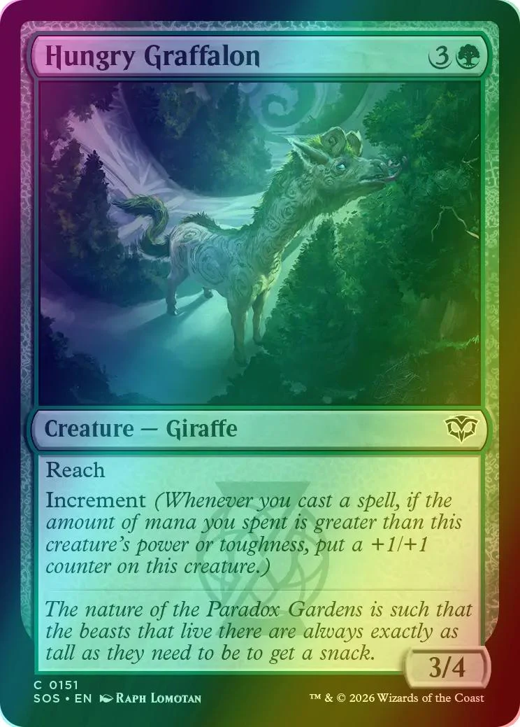 Hungry Graffalon [151] [Secrets of Strixhaven] [Foil]