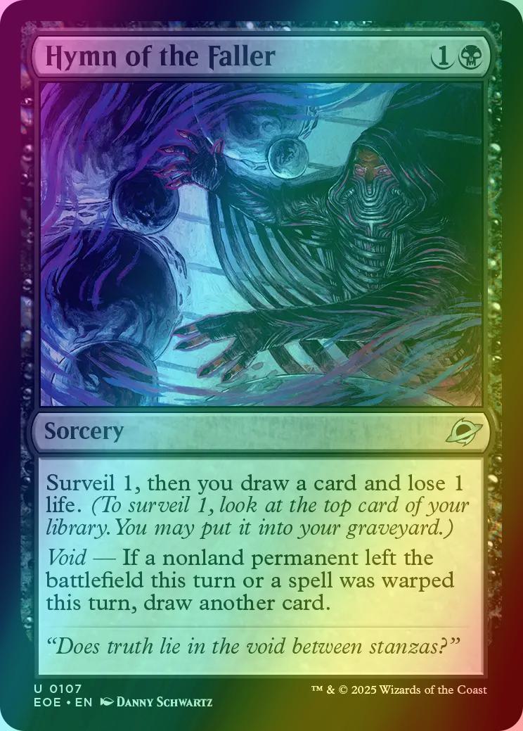 Hymn of the Faller [107] [Edge of Eternities] [Foil]