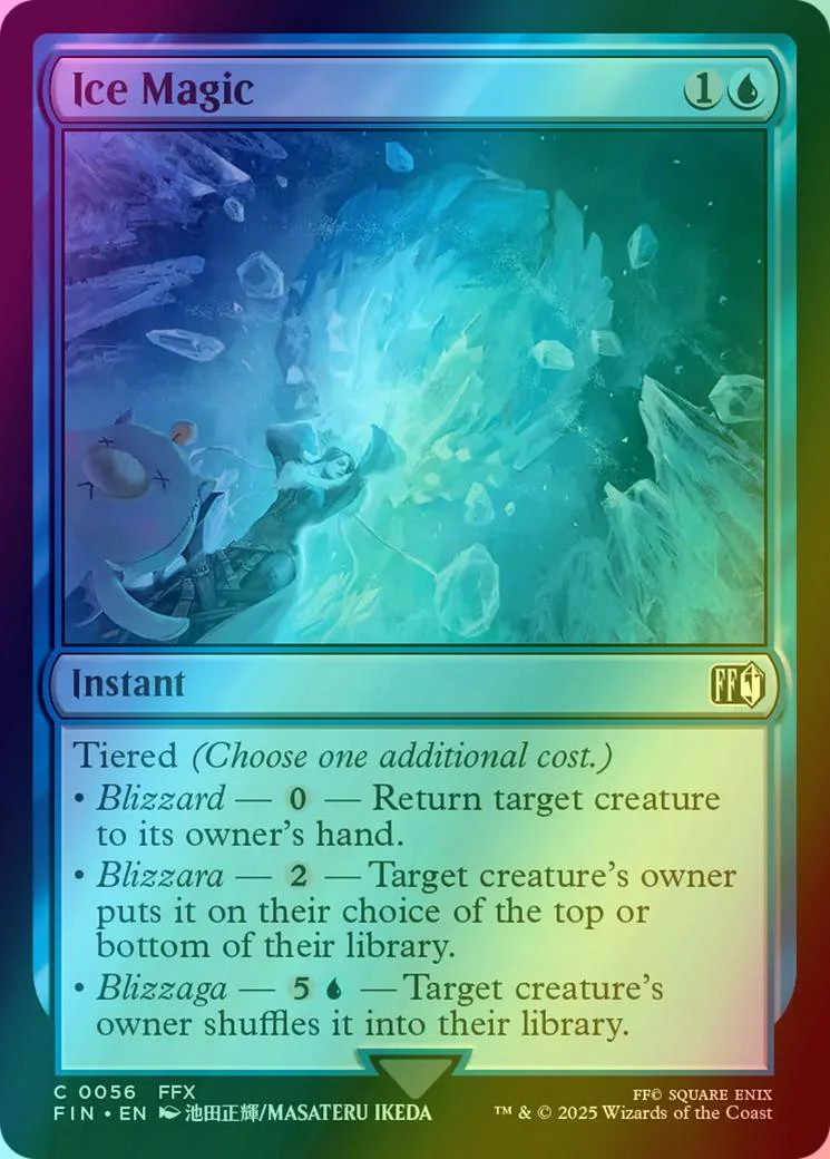 Ice Magic [56] [FINAL FANTASY] [Foil]