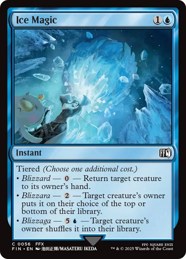 Ice Magic [56] [FINAL FANTASY] [Non-Foil]