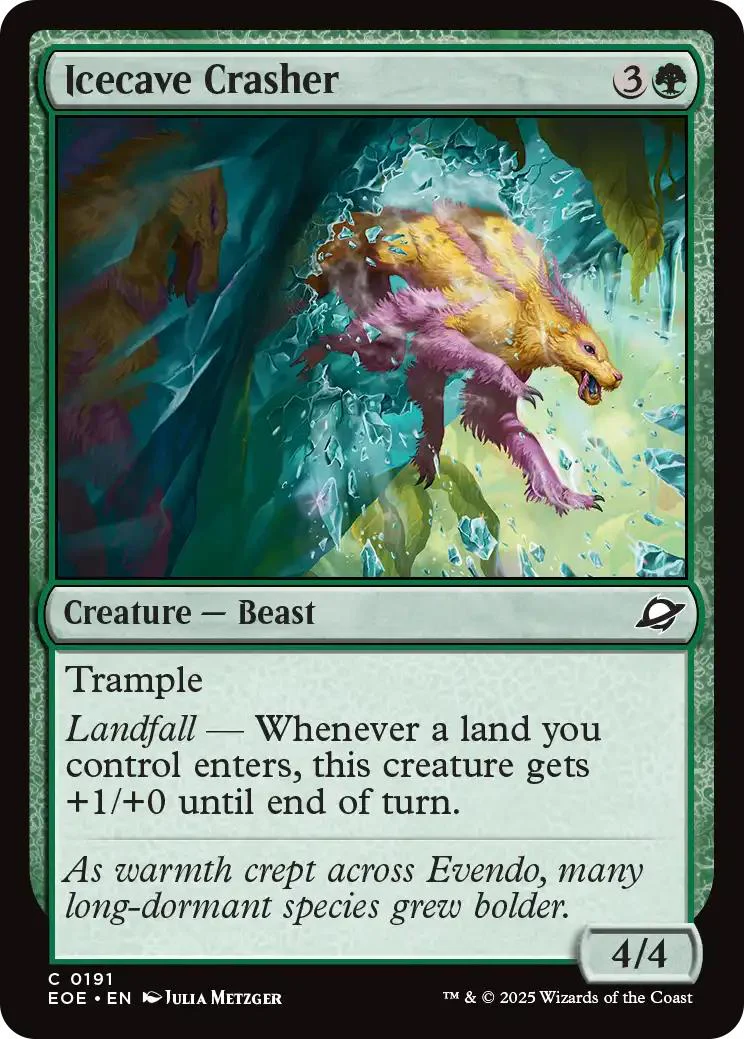 Icecave Crasher [191] [Edge of Eternities] [Non-Foil]