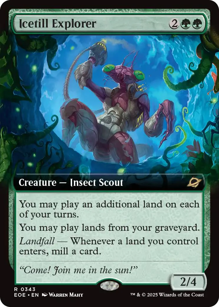 Icetill Explorer [343] [Extended Art] [Edge of Eternities] [Non-Foil]