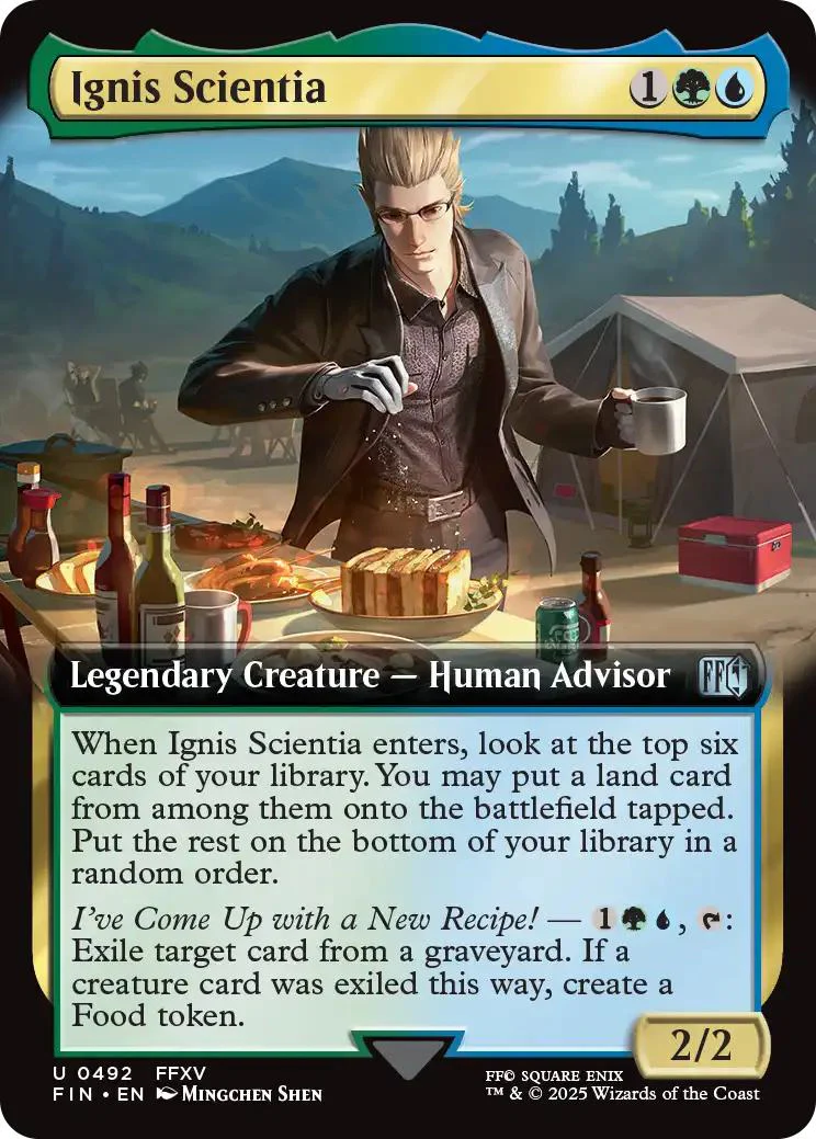 Ignis Scientia [492] [Extended Art] [FINAL FANTASY] [Non-Foil]