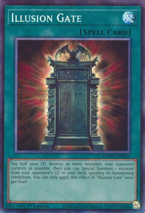 Illusion Gate - MZMU-EN023 - Collector's Rare - 1st Edition