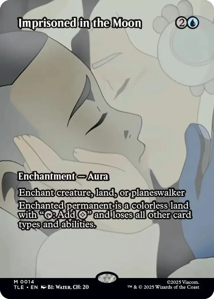 Imprisoned in the Moon [14] [Borderless] [Source Material] [Avatar: The Last Airbender Eternal] [Non-Foil]