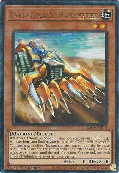 Infinitrack Harvester - RA05-EN014 - Ultimate Rare - 1st Edition