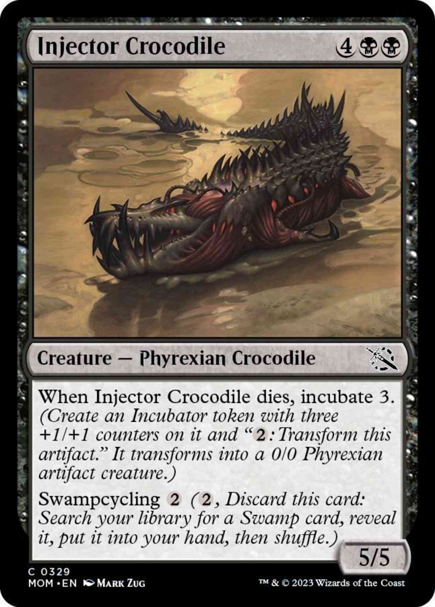Injector Crocodile [329] [Jumpstart Exclusive] [March of the Machine] [Non-Foil]