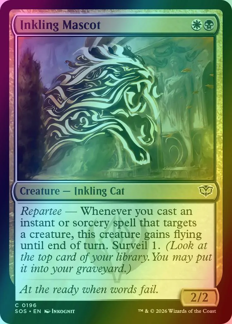Inkling Mascot [196] [Secrets of Strixhaven] [Foil]