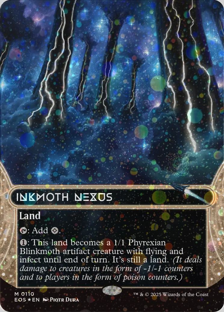 Inkmoth Nexus [110] [Borderless] [Edge of Eternities: Stellar Sights] [Galaxy Foil]