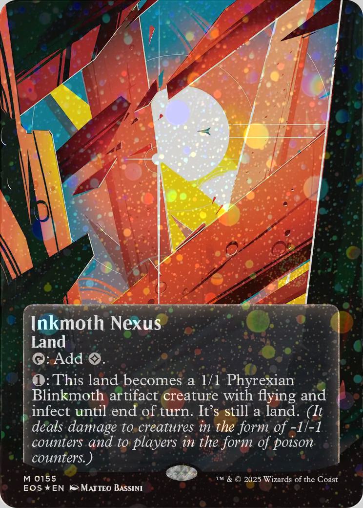 Inkmoth Nexus [155] [Borderless] [Poster] [Edge of Eternities: Stellar Sights] [Galaxy Foil]