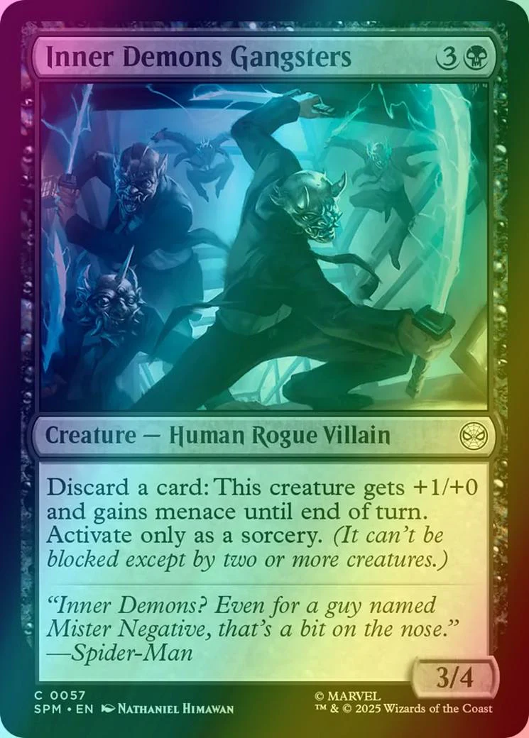Inner Demons Gangsters [57] [Marvel's Spider-Man] [Foil]