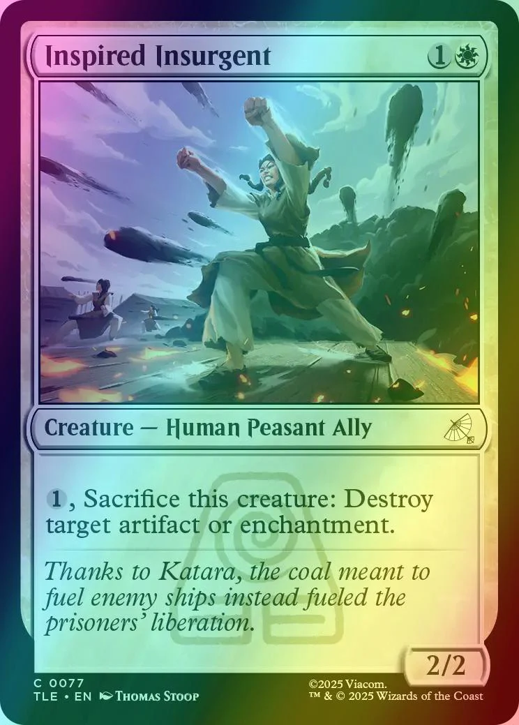 Inspired Insurgent [77] [Avatar: The Last Airbender Eternal] [Foil]
