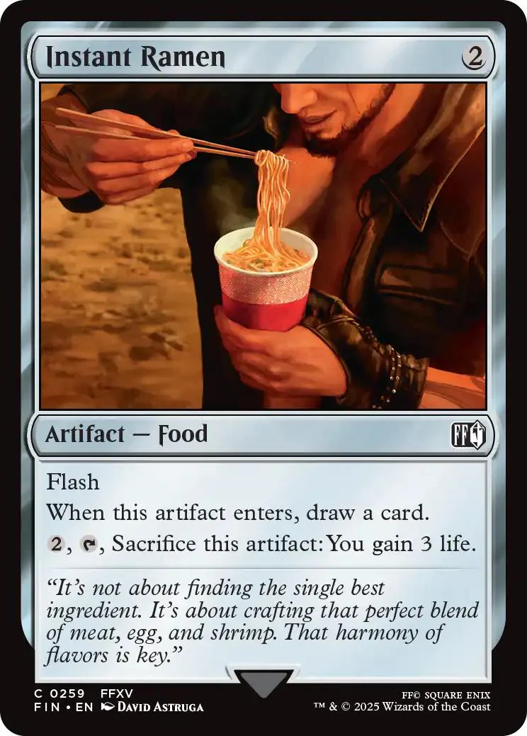 Instant Ramen [259] [FINAL FANTASY] [Non-Foil]