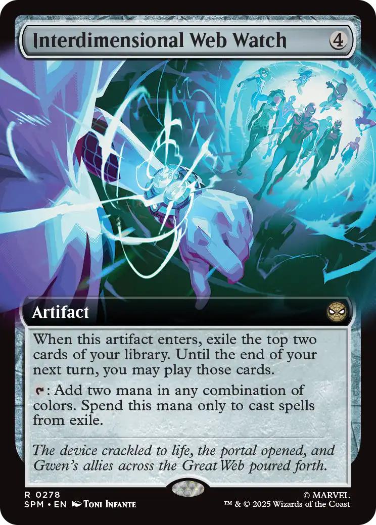 Interdimensional Web Watch [278] [Extended Art] [Marvel's Spider-Man] [Non-Foil]