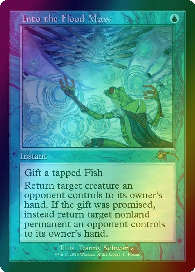 Into the Flood Maw [8] [Retro Frame] [Wizards Play Network 2026] [Foil]