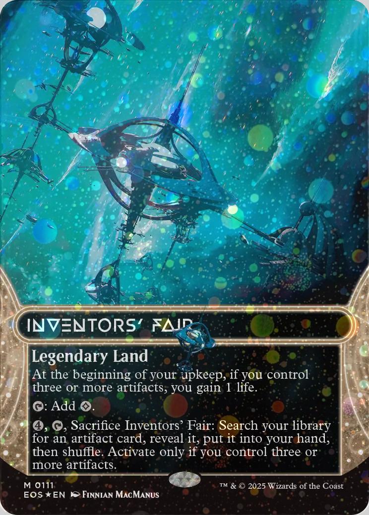 Inventors' Fair [111] [Borderless] [Edge of Eternities: Stellar Sights] [Galaxy Foil]