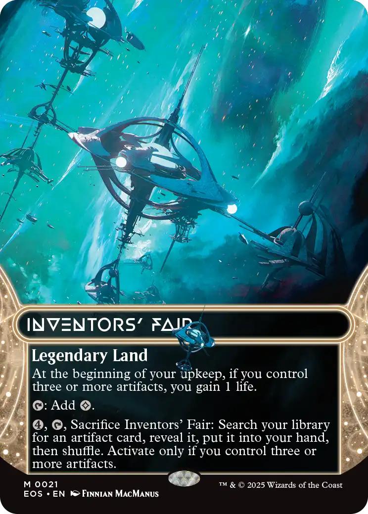 Inventors' Fair [21] [Borderless] [Edge of Eternities: Stellar Sights] [Non-Foil]