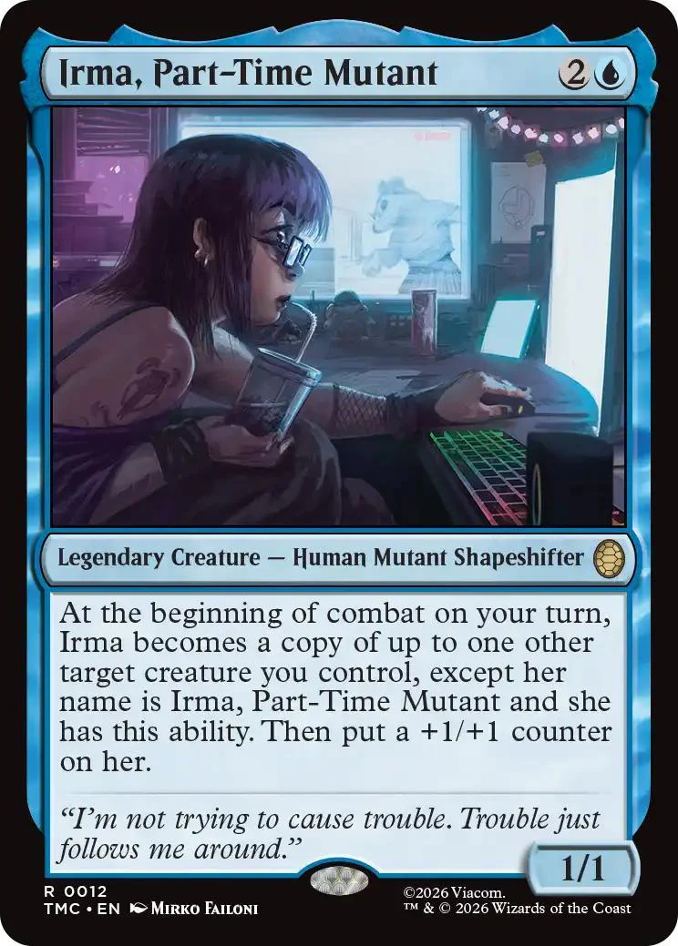 Irma, Part-Time Mutant [12] [Teenage Mutant Ninja Turtles Eternal] [Non-Foil]
