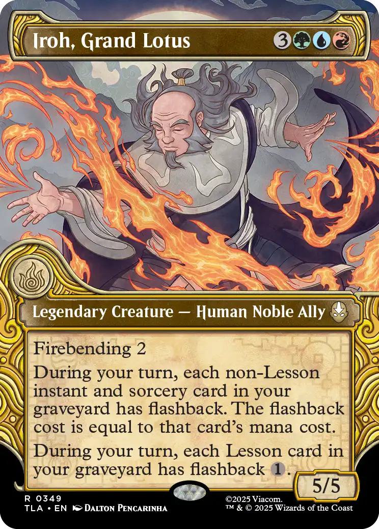 Iroh, Grand Lotus [349] [Elemental Frame] [Avatar: The Last Airbender] [Non-Foil]