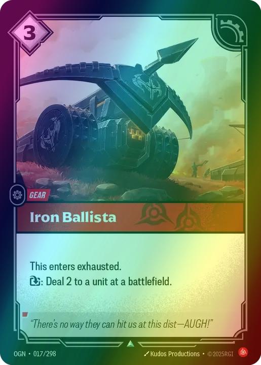 Iron Ballista - 017/298 [Origins] [Foil]