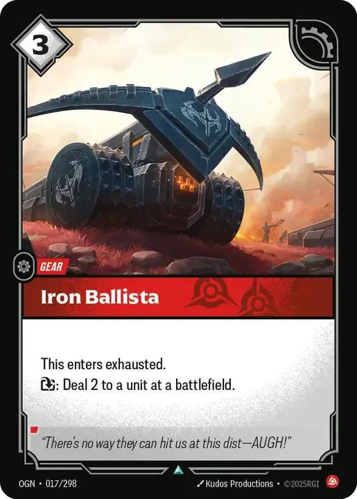 Iron Ballista - 017/298 [Origins] [Non-Foil]