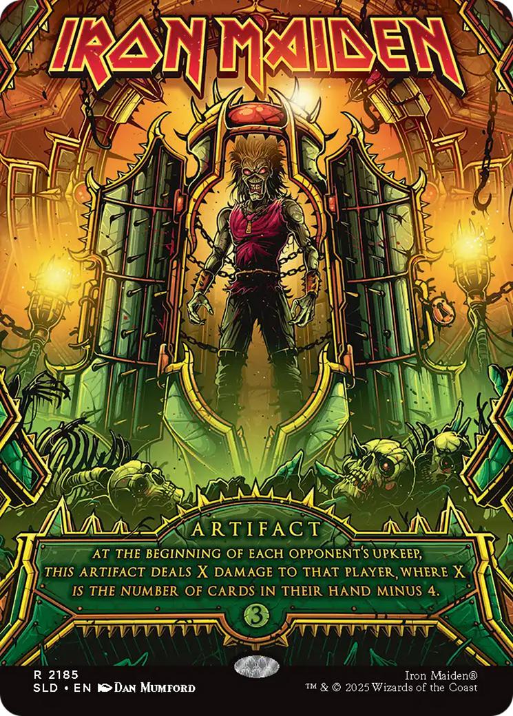 Iron Maiden [2185] [Borderless] [Iron Maiden: Eddie Unchained] [Secret Lair Drop] [Non-Foil]