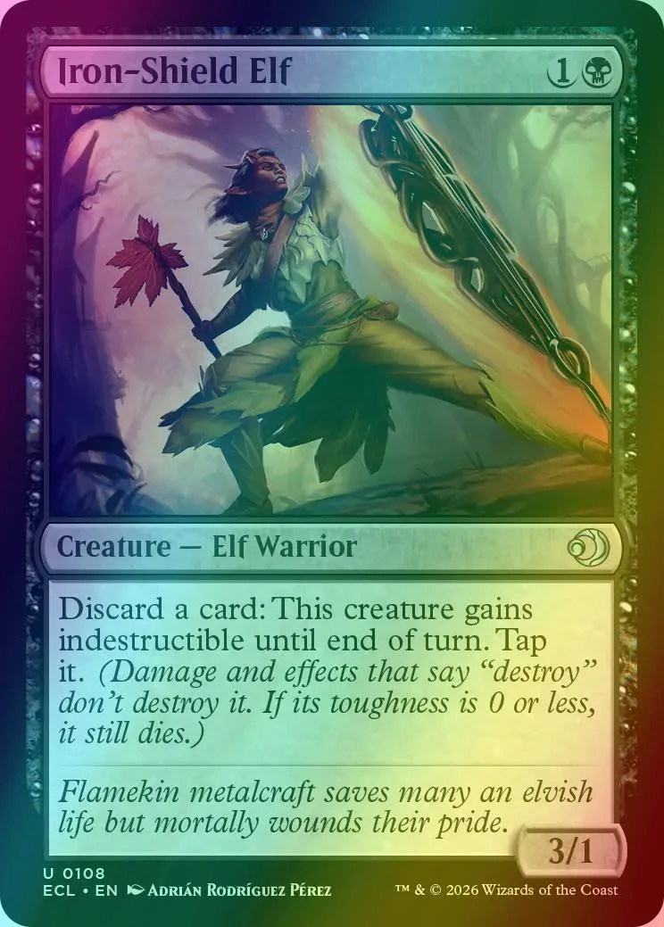 Iron-Shield Elf [108] [Lorwyn Eclipsed] [Foil]
