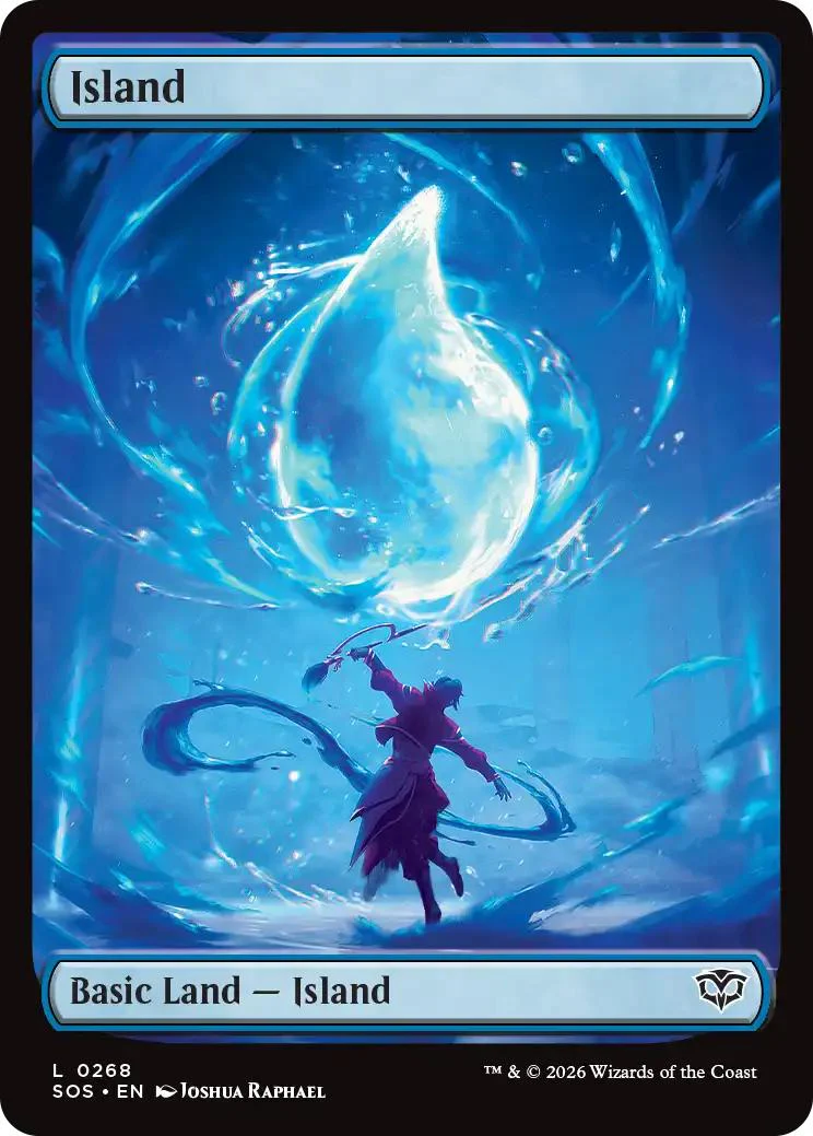 Island [268] [Full Art] [Spellcraft Land] [Secrets of Strixhaven] [Non-Foil]