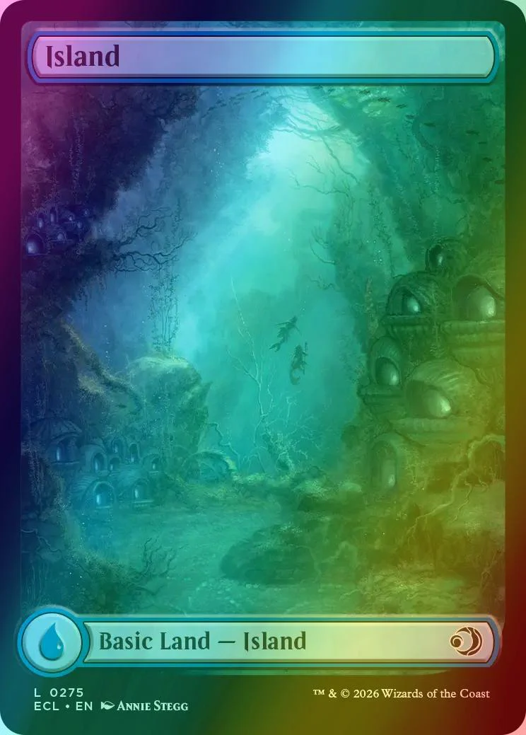 Island [275] [Full Art] [Lorwyn] [Lorwyn Eclipsed] [Foil]