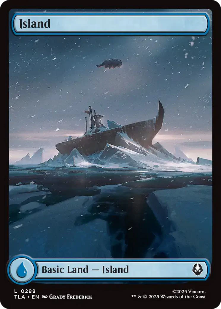 Island [288] [Full Art] [Appa] [Avatar: The Last Airbender] [Non-Foil]