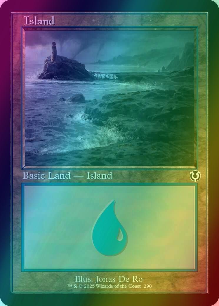 Island [290] [Retro Frame] [Innistrad Remastered] [Foil]