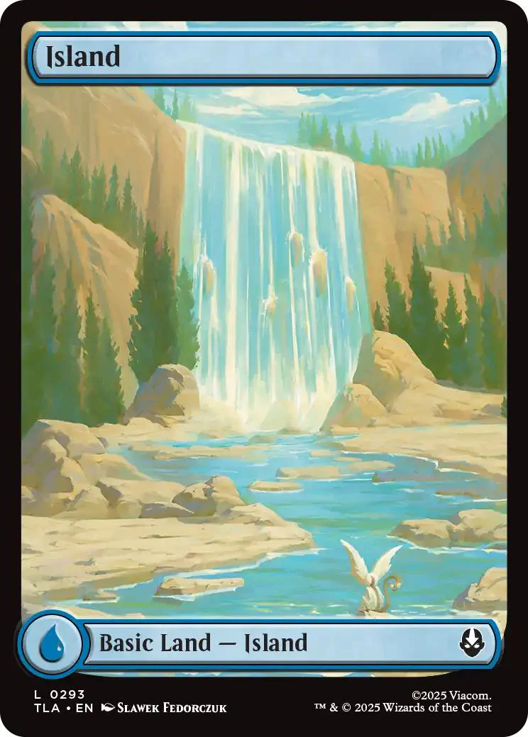 Island [293] [Full Art] [Avatar's Journey] [Avatar: The Last Airbender] [Non-Foil]