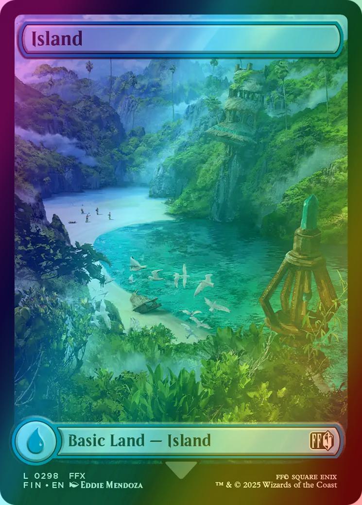 Island [298] [Full Art] [FINAL FANTASY] [Foil]