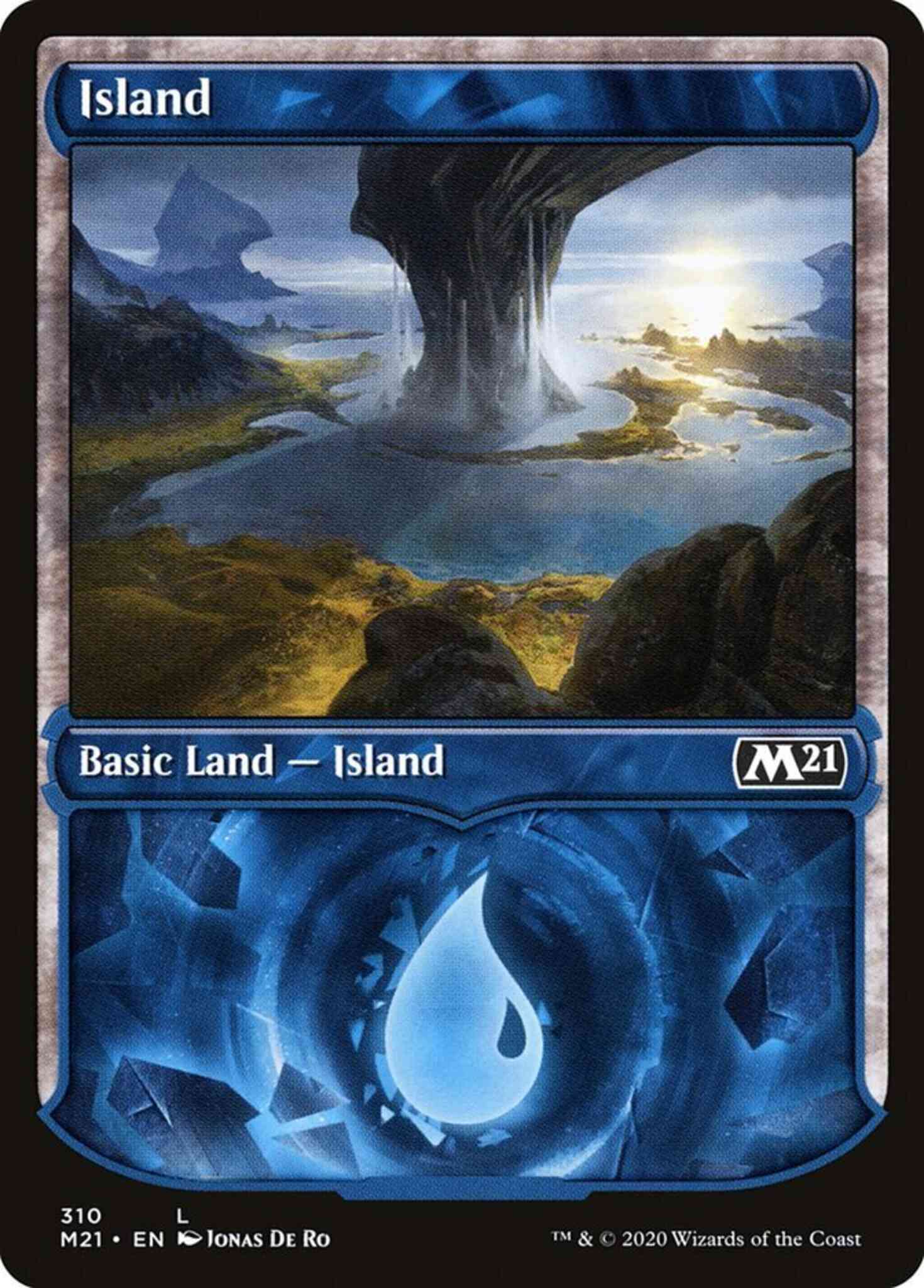 Island [310] [Showcase] [Core Set 2021] [Non-Foil]