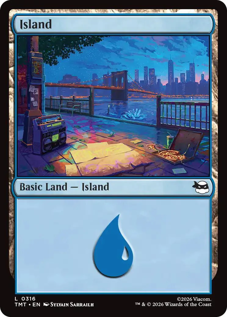 Island [316] [Teenage Mutant Ninja Turtles] [Non-Foil]