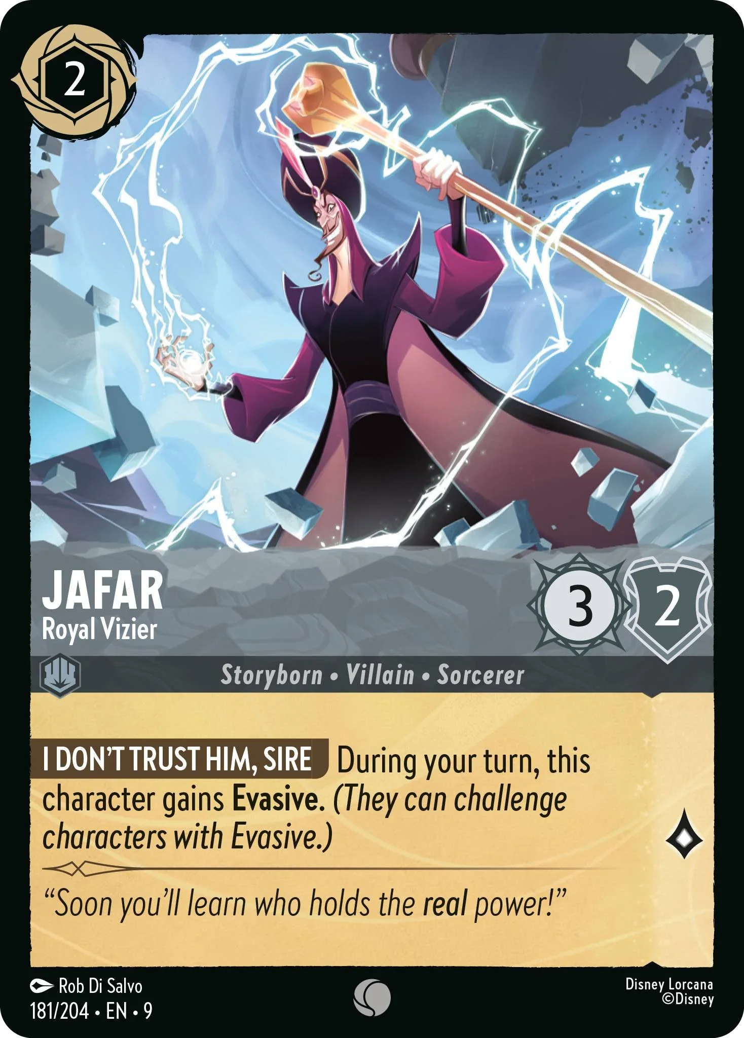 Jafar - Royal Vizier - 181/204 [Fabled] [Non-Foil]