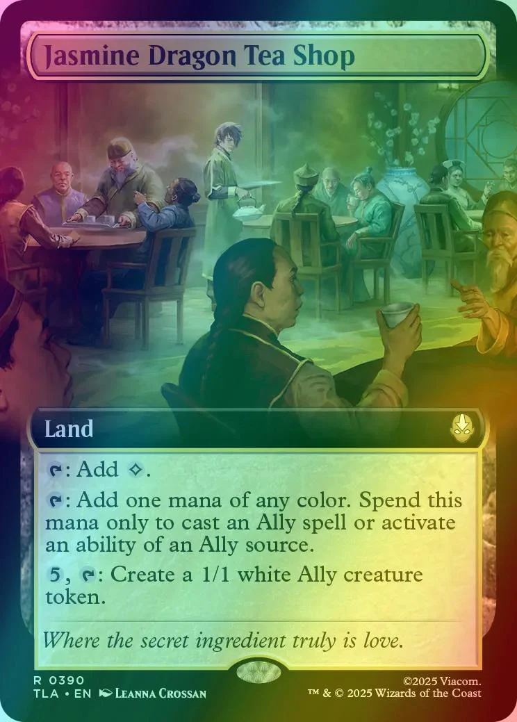 Jasmine Dragon Tea Shop [390] [Extended Art] [Avatar: The Last Airbender] [Foil]