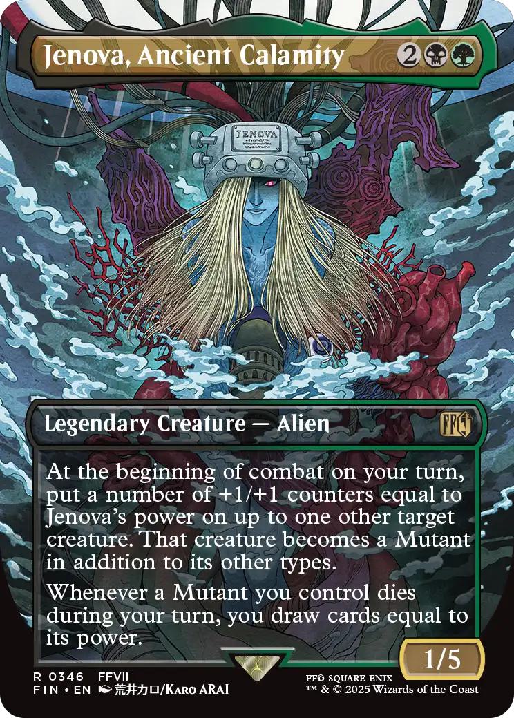 Jenova, Ancient Calamity [346] [Borderless] [FINAL FANTASY] [Non-Foil]