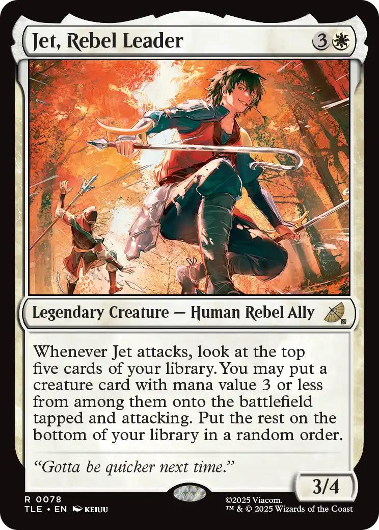 Jet, Rebel Leader [78] [Avatar: The Last Airbender Eternal] [Non-Foil]