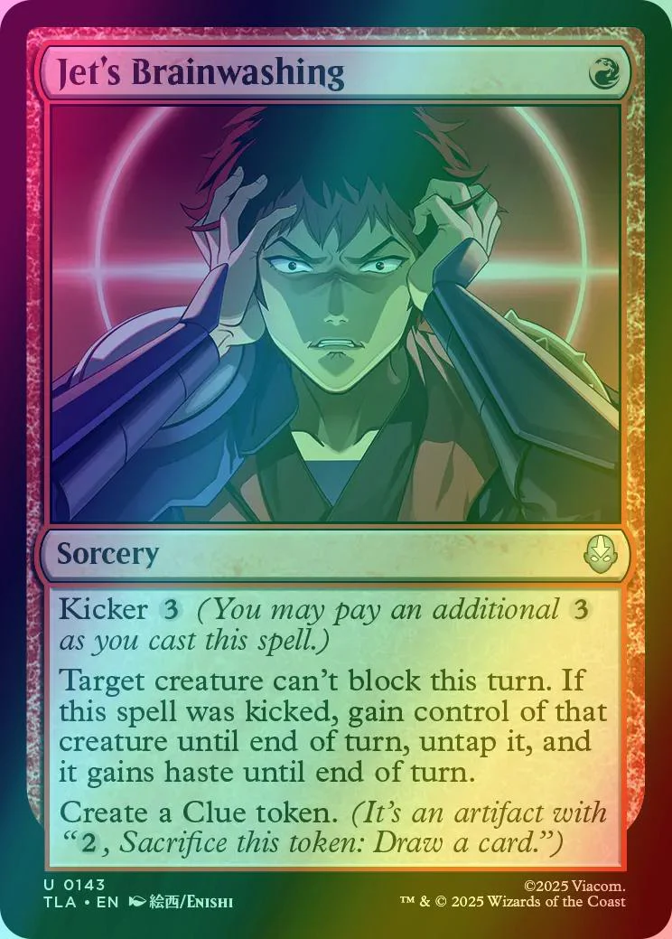 Jet's Brainwashing [143] [Avatar: The Last Airbender] [Foil]
