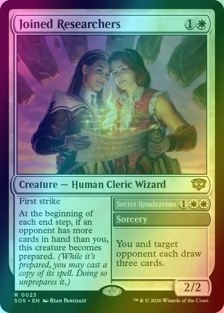 Joined Researchers // Secret Rendezvous [23] [Secrets of Strixhaven] [Foil]