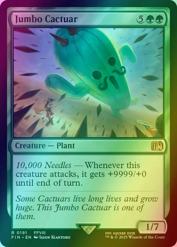 Jumbo Cactuar [191] [FINAL FANTASY] [Foil]