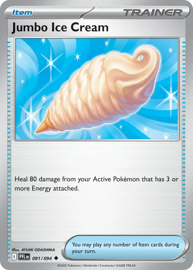 Jumbo Ice Cream - 091/094 - Uncommon [me02-091] [Non-Holo]
