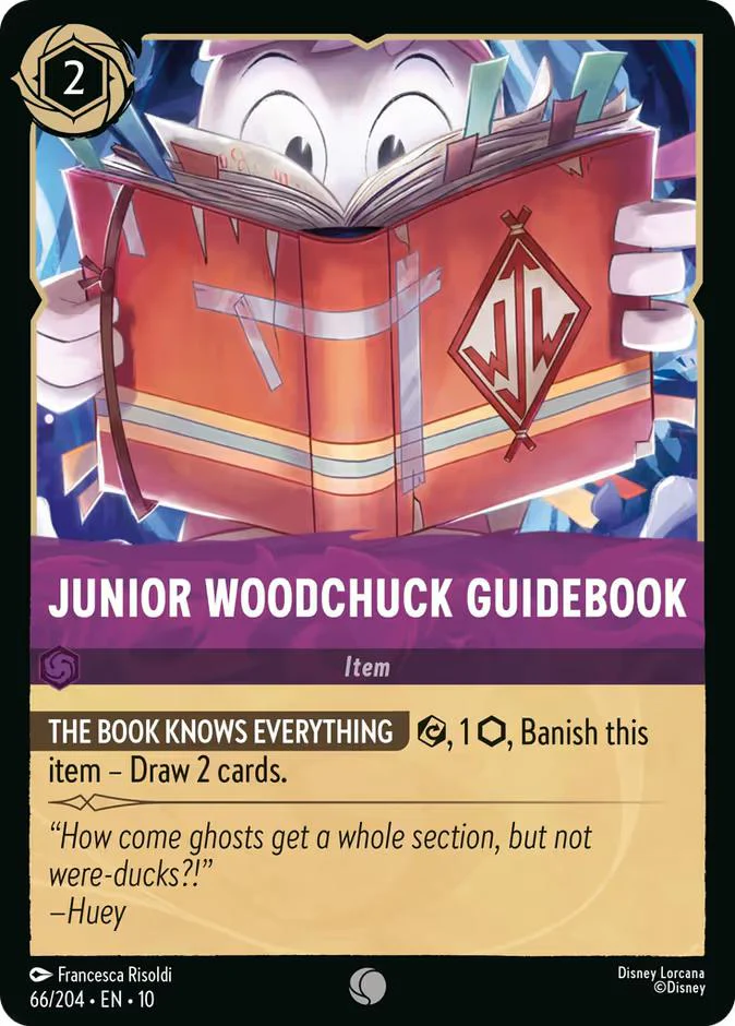 Junior Woodchuck Guidebook - 66/204 [Whispers in the Well] [Non-Foil]
