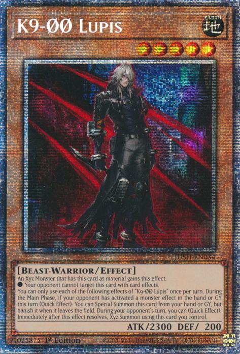 K9-ØØ Lupis - JUSH-EN034 - Starlight Rare - 1st Edition