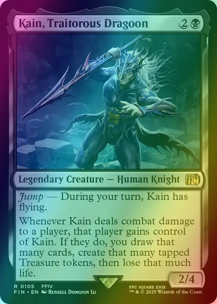 Kain, Traitorous Dragoon [105] [FINAL FANTASY] [Foil]