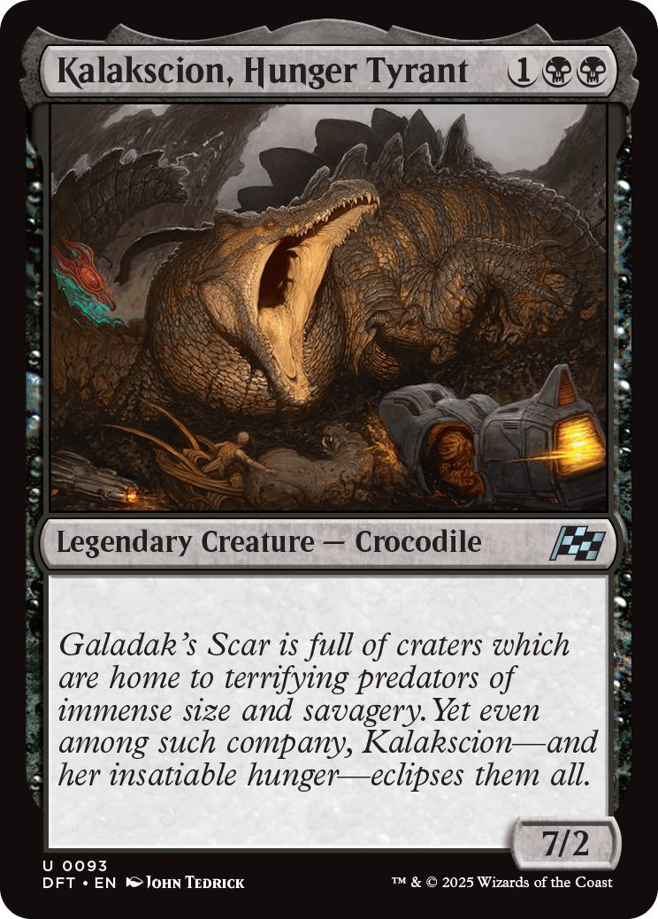 Kalakscion, Hunger Tyrant [93] [Aetherdrift] [Non-Foil]