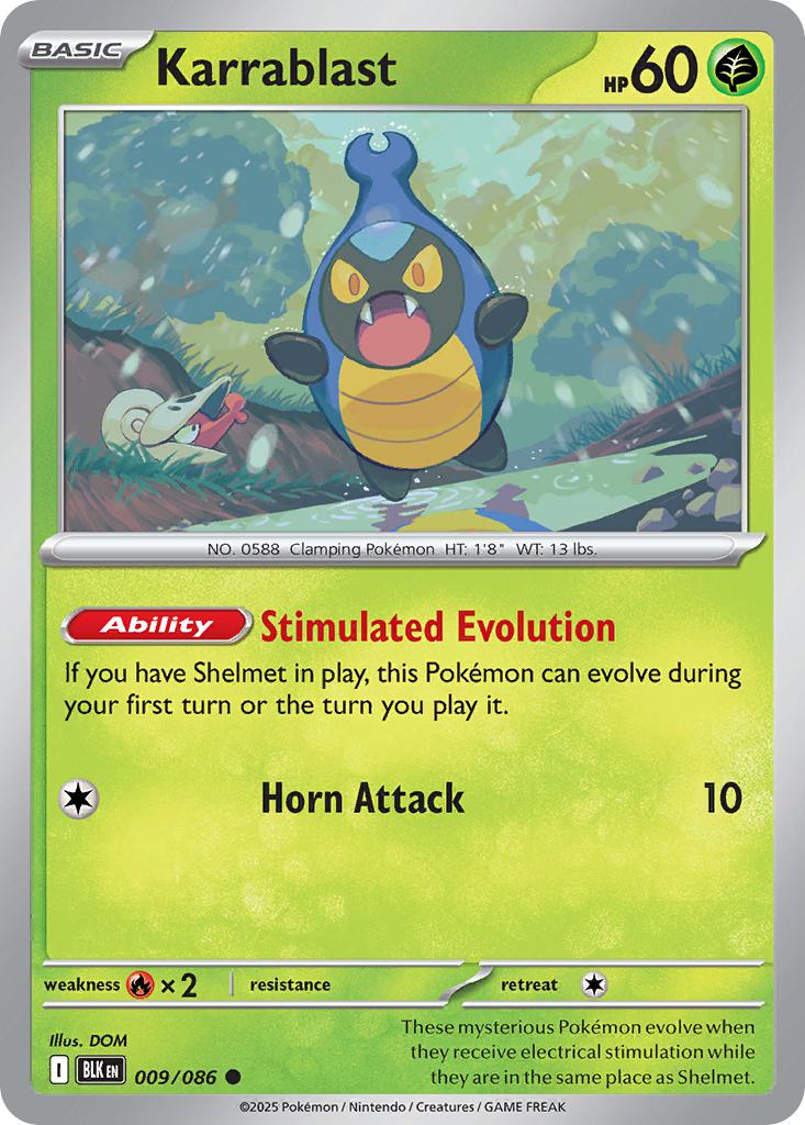 Karrablast - 009/086 - Common [sv105b-009] [Non-Holo]