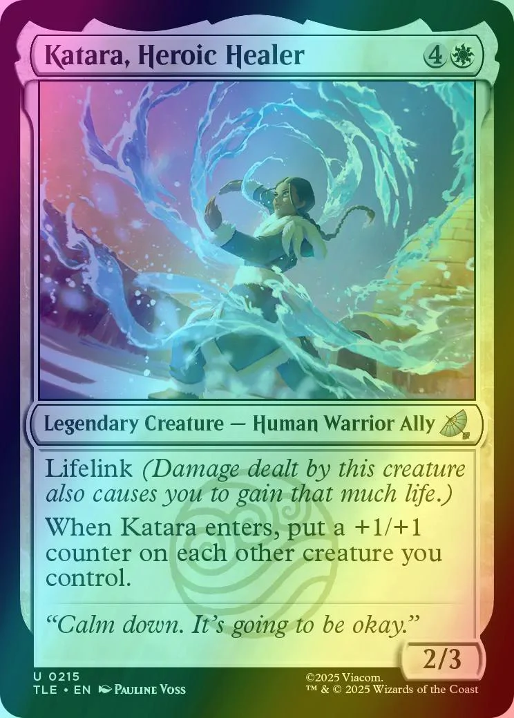 Katara, Heroic Healer [215] [Avatar: The Last Airbender Eternal] [Foil]