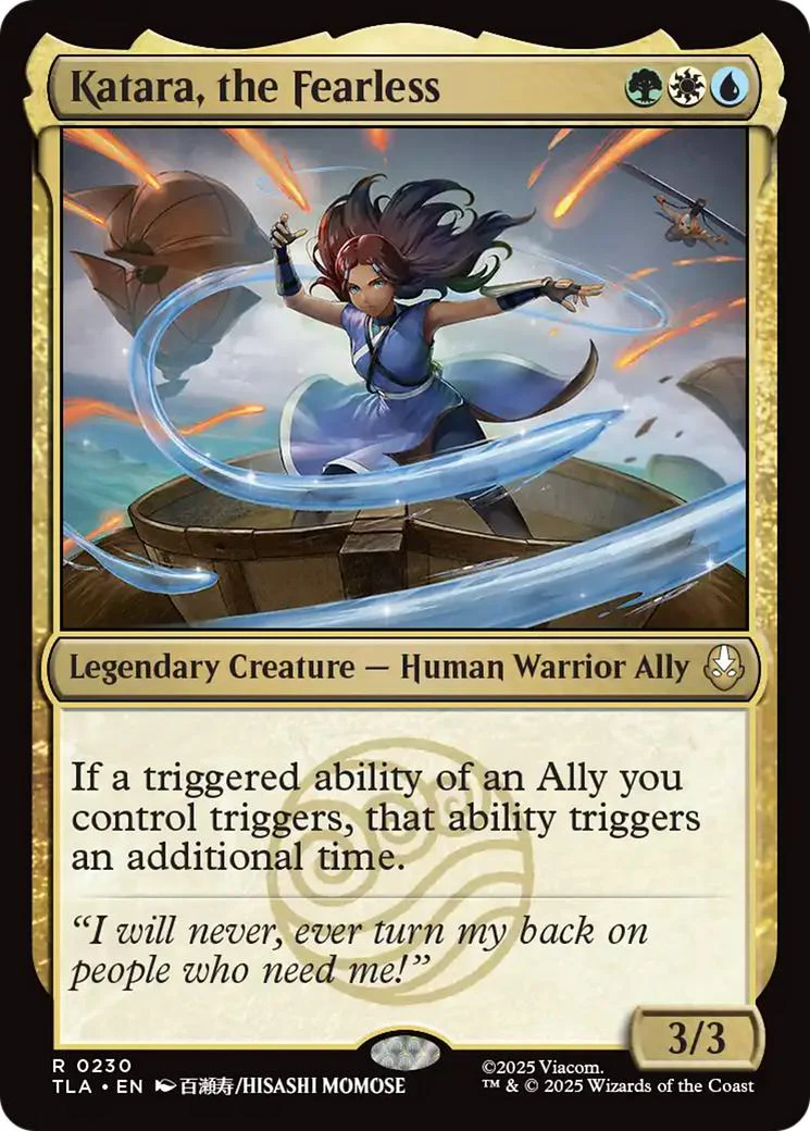 Katara, the Fearless [230] [Avatar: The Last Airbender] [Non-Foil]